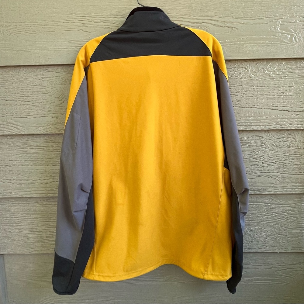 Rei Softshell Pullover Jacket Men Xlthumbholes Ye… - image 5